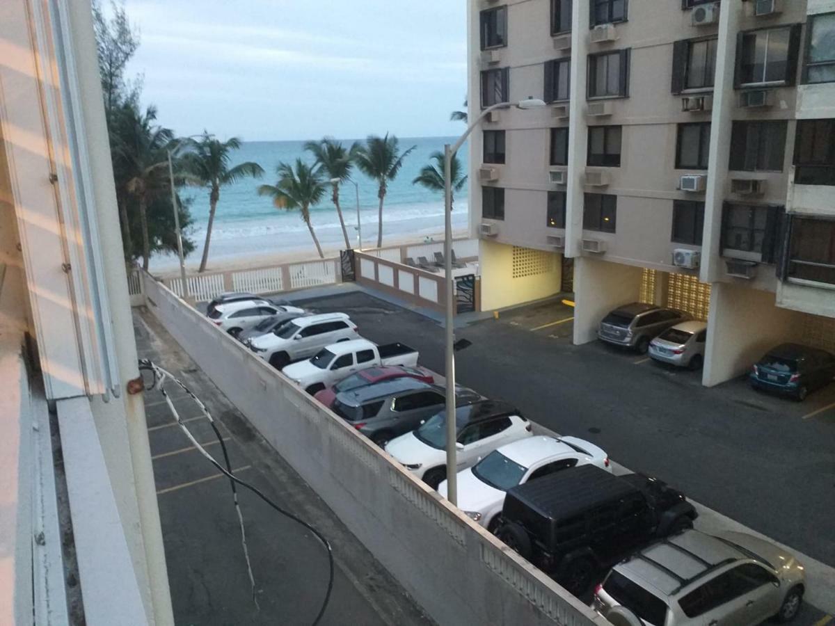 Апартаменты Beach Front Apt 4 At Isla Verde Tower Сан-Хуан Экстерьер фото