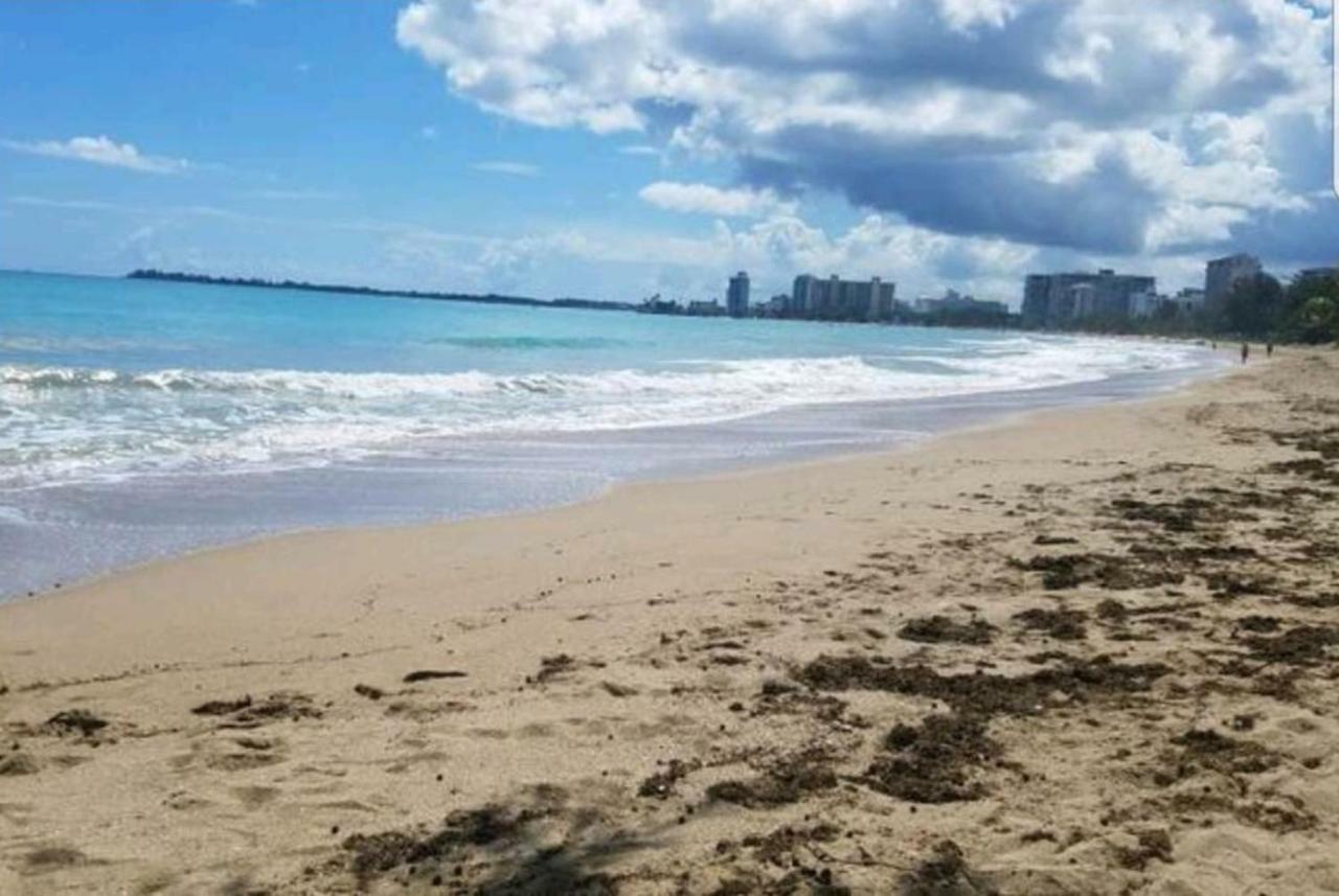 Апартаменты Beach Front Apt 4 At Isla Verde Tower Сан-Хуан Экстерьер фото